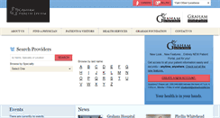 Desktop Screenshot of grahamhealthsystem.org