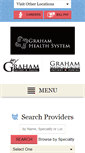 Mobile Screenshot of grahamhealthsystem.org